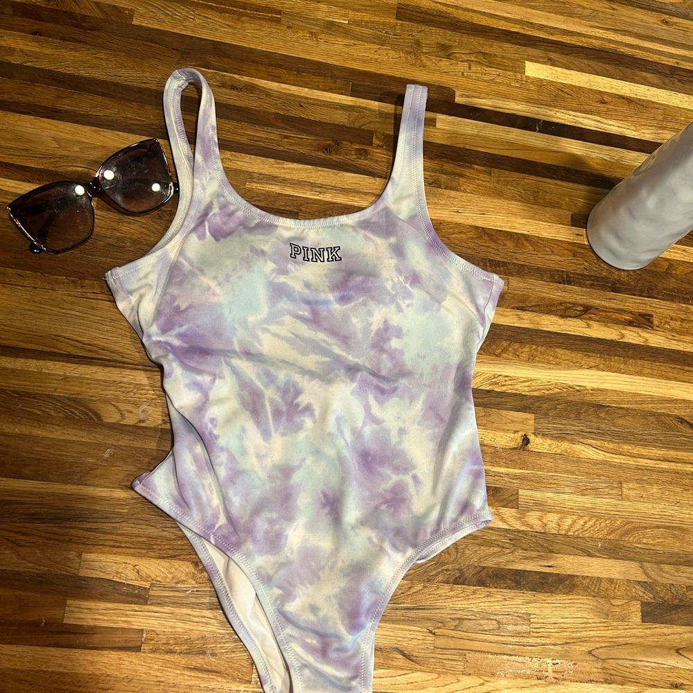 The dye Victoria’s Secret pink swimsuit